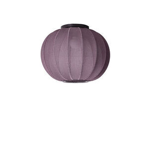 Made By Hand - Loftlampe - Knit-Wit 45 Round Ceiling - Burgundy